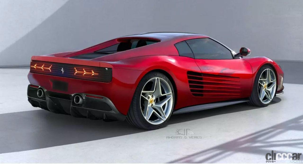Ferrari-Testarossa-a 画像｜フェラーリ「テスタロッサ」への