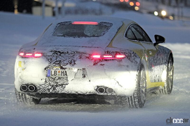 「メルセデスの最高級クーペ、「AMG GT」次期型の3グレードを一挙スクープ！」の9枚目の画像