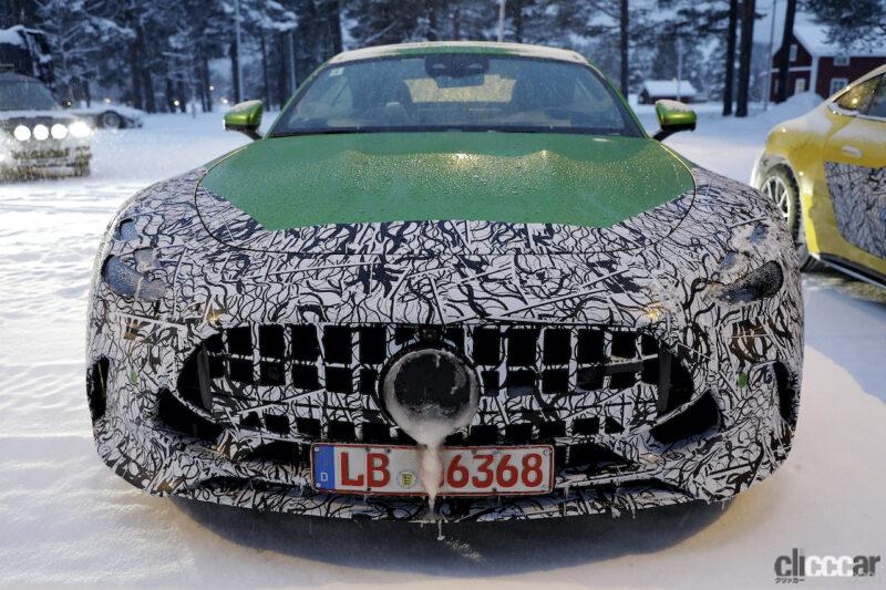 「メルセデスの最高級クーペ、「AMG GT」次期型の3グレードを一挙スクープ！」の10枚目の画像