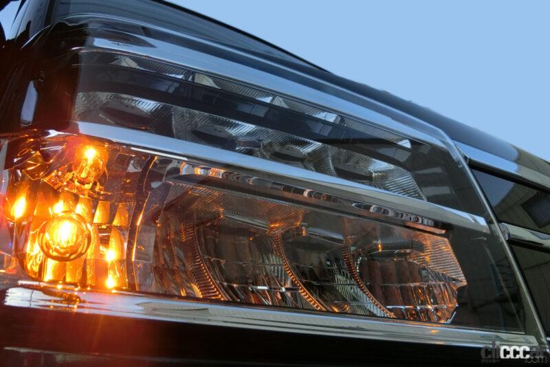「レクサス級が軽バンに！新型「アトレー」LEDヘッドライトのクラス初ADBの高機能ぶり【新車リアル試乗6-4 ダイハツアトレー　夜間走行&ライト性能編】」の28枚目の画像