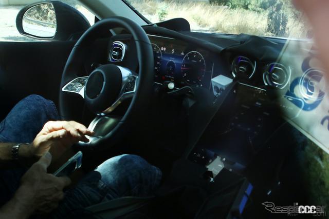 inside 画像|メルセデス・ベンツ「CLE」市販型の走りを見よ!「Cクラス」と「Eクラス」のミックスモデルが誕生 | clicccar.com