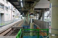 旧埼京線ホームは上り線側を撤去。下り線側は新南口への連絡通路となっています