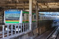 品川〜新宿間に山手貨物線経由で運転された臨時列車