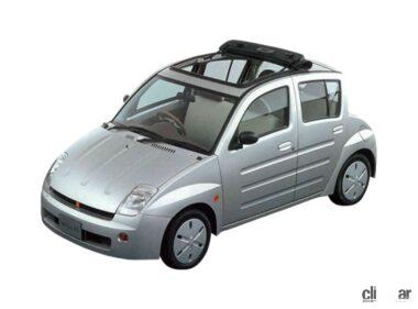 2000年にデビューしたトヨタのWill Vi。カボチャの馬車をイメージしたWiLLシリーズ第1弾