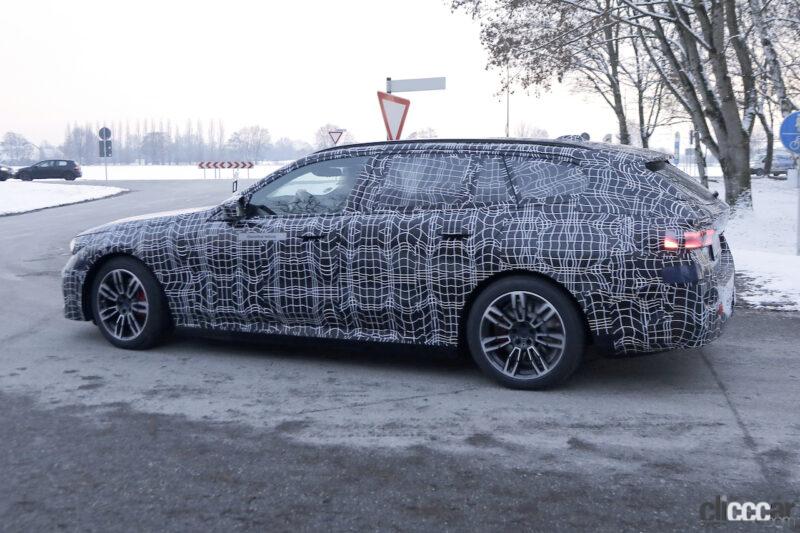 「EV版・BMW 5シリーズ ツーリングの発売が確実に。プロトタイプをキャッチ」の6枚目の画像