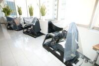 eスポーツ「グランツーリスモ」も完備(コロナにより使用中断)