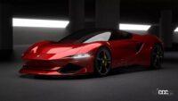フェラーリ SF90後継モデル「SF 100」はV6＋トリプルモーターで1,342馬力オーバーに！ - Ferrari-SF100-Concept-7-1536x865