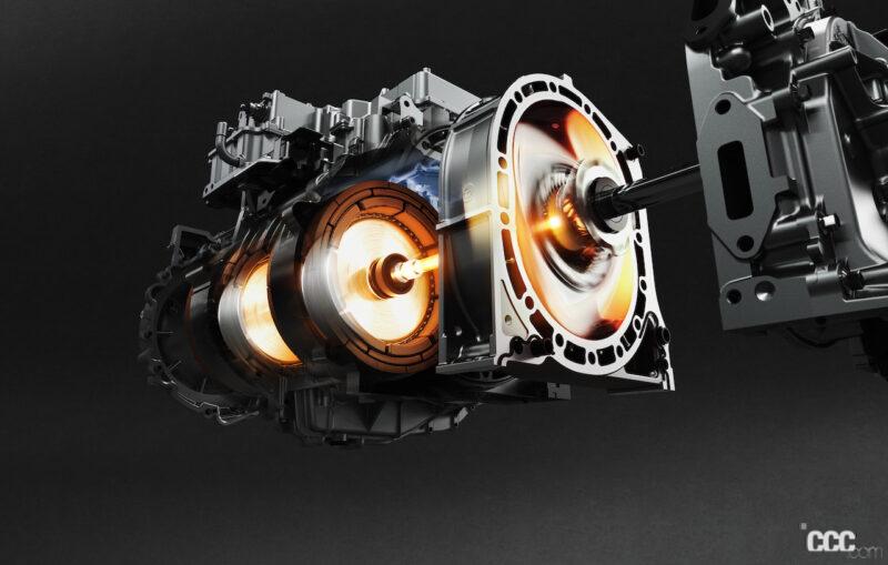 「ロータリーエンジン搭載の「MAZDA MX-30 e-SKYACTIV R-EV」は、すべての走行をモーターが担うシリーズ式プラグインハイブリッドシステム」の13枚目の画像