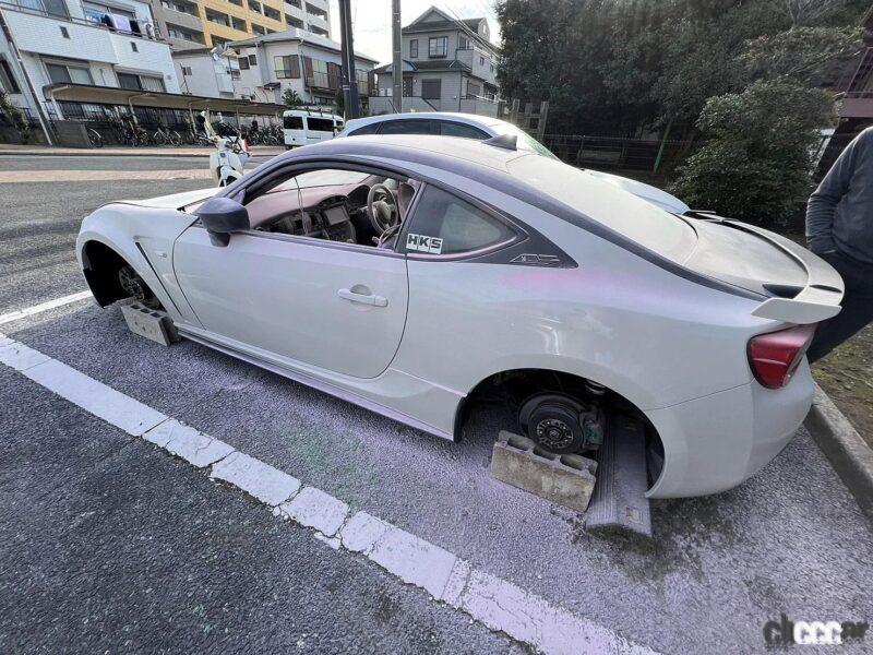 「損害は？ 事件犯人は？ 車上荒らしの被害をこうむった「トヨタ86」のその後」の1枚目の画像