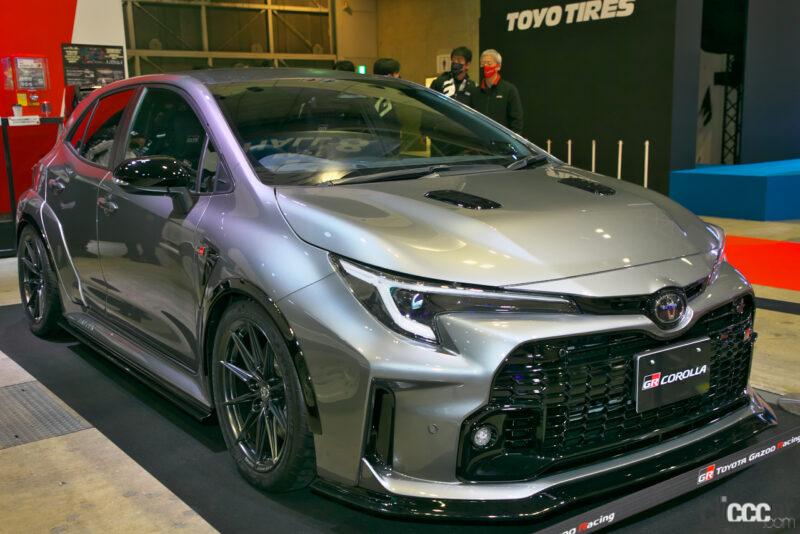 「TOYOTA GAZOO RacingではGRヤリス、GR86、GRカローラ用の新アイテムの開発だけでなくヘリテージプロジェクトも拡充【東京オートサロン2023】」の4枚目の画像