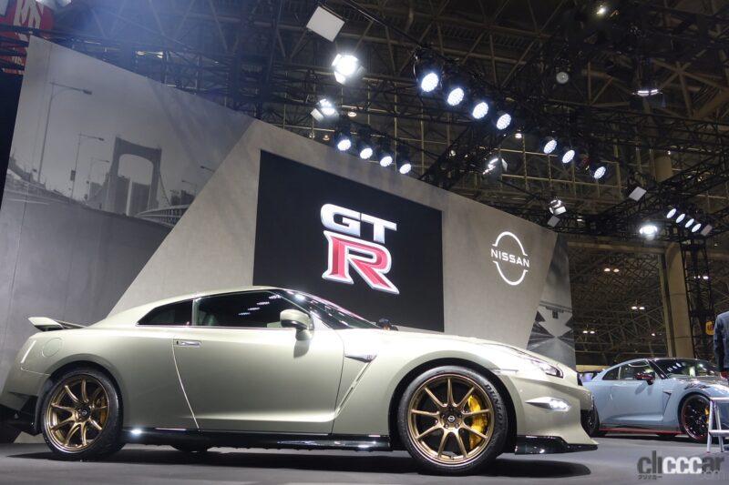 「最新日産GT-R。見た目の進化とともに、待望のバンパーやスポイラーや…が付いた！【東京オートサロン2023】」の10枚目の画像