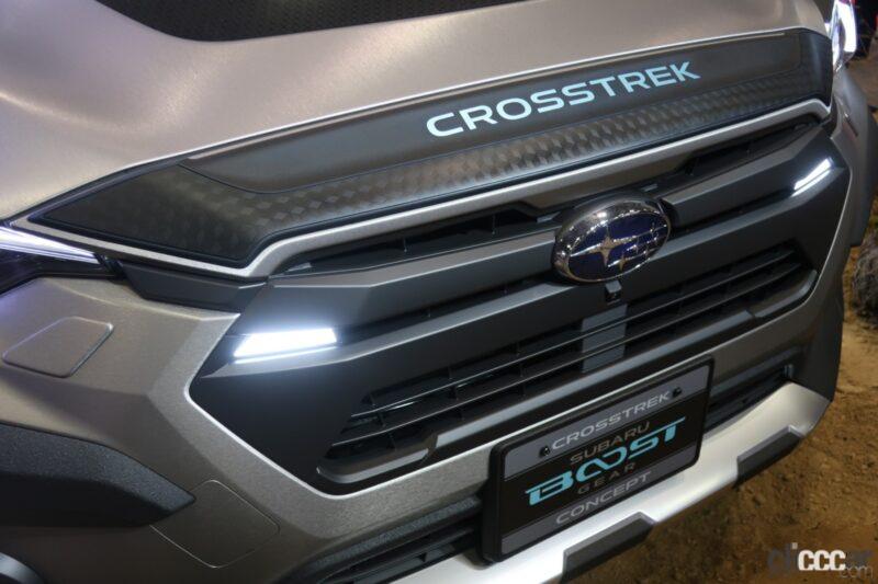 「スバル CROSSTREK BOOST GEAR CONCEPTは見せ掛けだけじゃない、機能に即した本物のギア【東京オートサロン2023】」の2枚目の画像