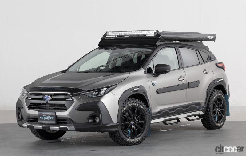 「スバル CROSSTREK BOOST GEAR CONCEPTは見せ掛けだけじゃない、機能に即した本物のギア【東京オートサロン2023】」の5枚目の画像