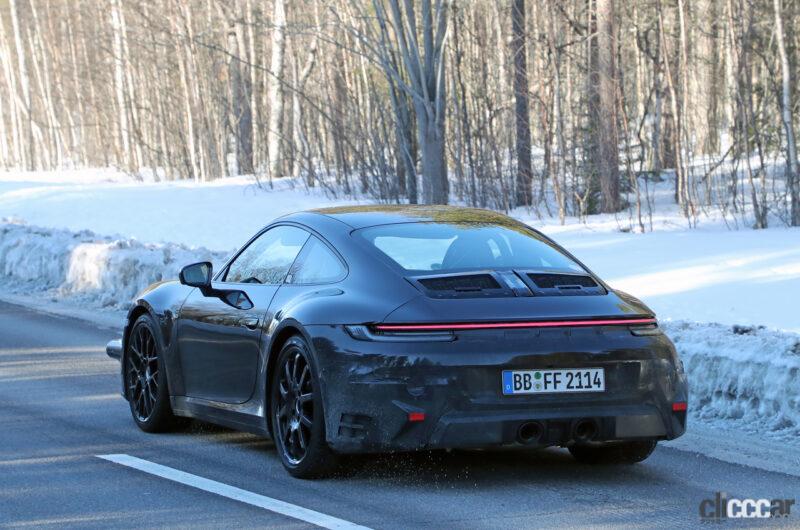 「ポルシェ911も電動化で新時代へ！「非常にスポーティ」になる予想」の8枚目の画像