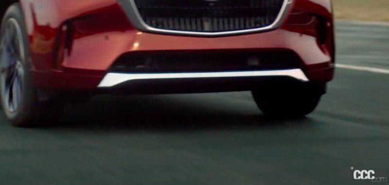 「マツダ最強のSUV「CX-90」、発表へカウントダウン。スポーツカーのようなハンドリングを実現か？」の1枚目の画像