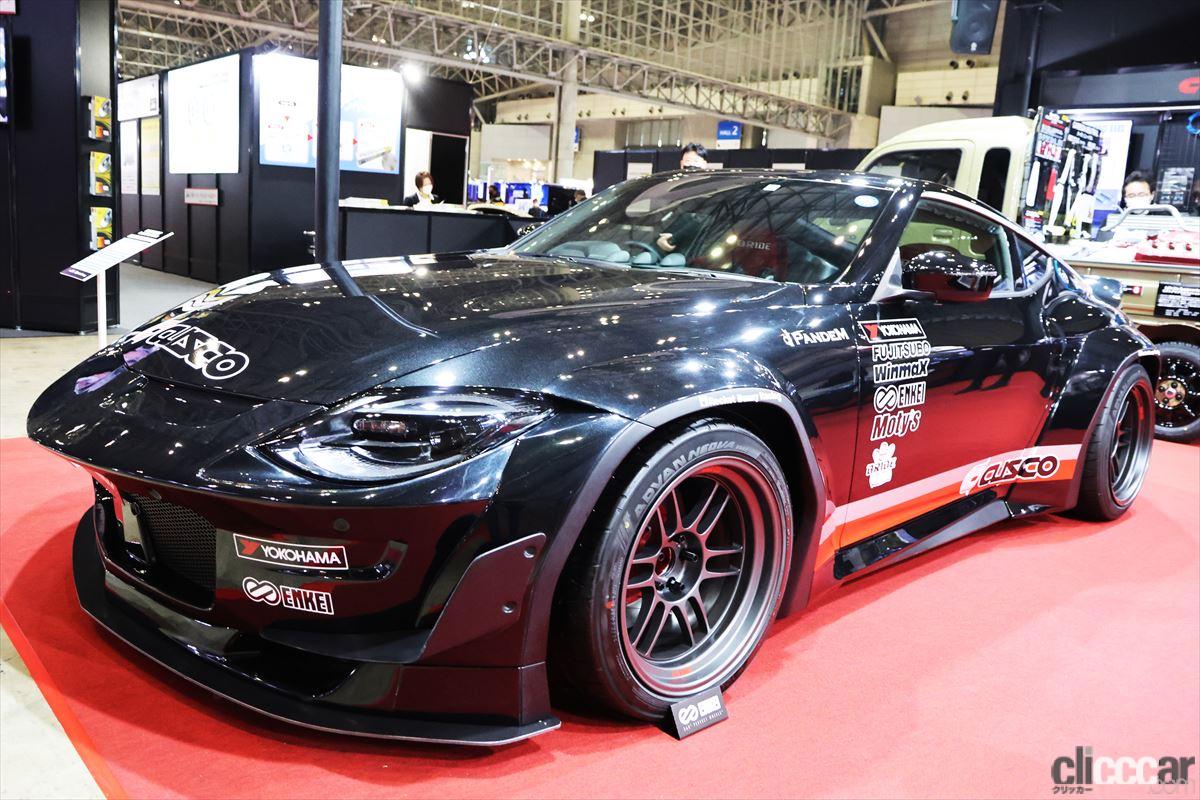 CUSCOブースのフェアレディZはPANDEMエアロでビジュアルクオリティが