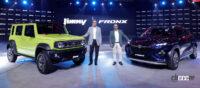 スズキ「ジムニー5ドア」は、発表されたインドでも客がもみくちゃになるほどの大人気【インド国際自動車ショー】 - jimnny5dr_launch_02
