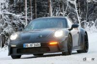 ポルシェ「911 ST」開発車両をスクープ！　ブランド史上最軽量のレアモデルが50年ぶり復活 - Porsche 911 ST Winter 1