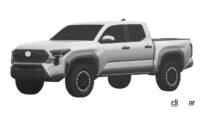 画像流出！北米トヨタの屋台骨『タコマ』ピックアップトラック次期型、まさに「ベイビー タンドラ」だ - 2024-Toyota-Tacoma-Carscoops_2-1536x864