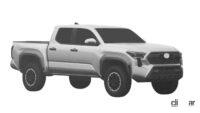 画像流出！北米トヨタの屋台骨『タコマ』ピックアップトラック次期型、まさに「ベイビー タンドラ」だ - 2024-Toyota-Tacoma-Carscoops_3-1536x864