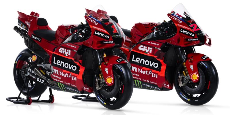 「360km/h超えのモンスター、イタリアのドゥカティが2輪最高峰レース「MotoGP」ワークスマシンの2023年型を公開」の6枚目の画像