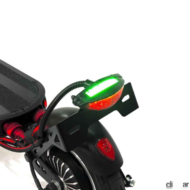 「免許不要な新型電動キックボード「ZERO9 Lite」をスワローが発表。2023年7月施行の改正道交法に適合」の5枚目の画像