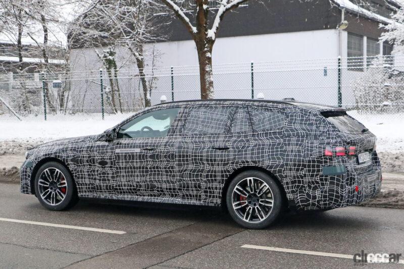 「BMW 5シリーズ ツーリング次期型、初のEVモデル「i5」にも「M」設定へ」の7枚目の画像