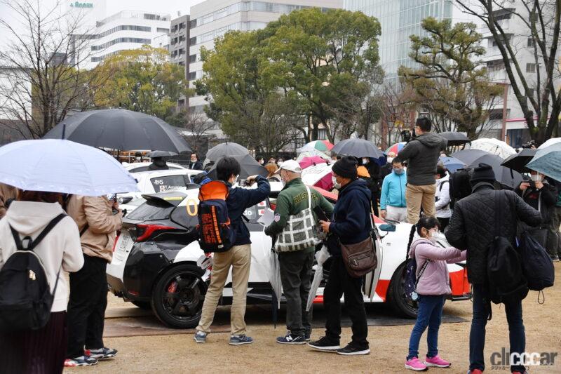 「3月3日から開催の「新城ラリー2023」を前に、ラリーカーが名古屋市内を練り走る！」の3枚目の画像