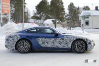 メルセデスAMG「GTクーペ」次期型はエントリーモデルでもパワフル。4シーターでデビューへ - Spy shot of secretly tested future car