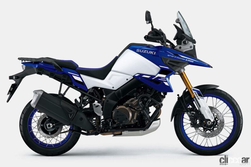 「スズキが新型の冒険バイク「Vストローム1050DE」を国内発売。フロント21インチホイールなどでダート走破性をアップ」の5枚目の画像