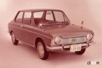 1966年発売のスバル1000、スバル初の小型車