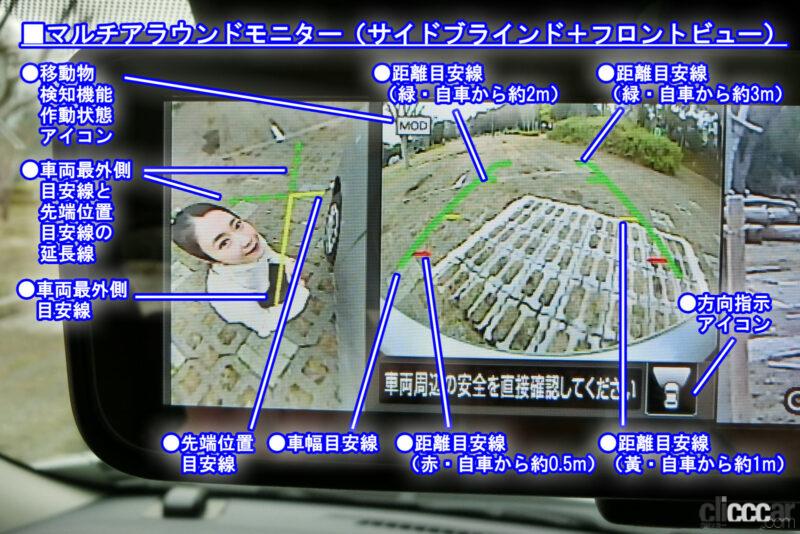 「eKワゴンの意外と見やすい、デジタルルームミラーのアラウンドモニターで車庫入れ性能を試す【新車リアル試乗7-7 三菱eKワゴン 車庫入れ編】」の25枚目の画像