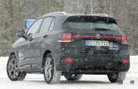 VW最小クロスオーバーSUV「T-Cross」が初の大幅改良へ。フロントにはお得意のLEDバー配置か？ - Volkswagen T-Cross facelift 1