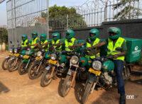 ヤマハがタンザニアでバイク配送事業の実験を開始。アフリカ向け働くバイク「クラックス レヴ」の活躍やいかに？ - uganda_rider_02