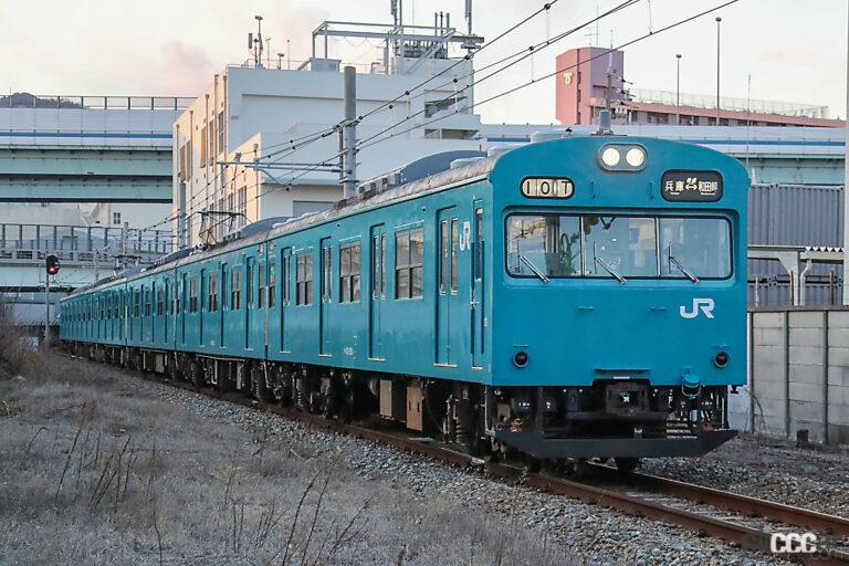 和田岬線を運行している103系