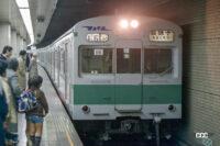 地下鉄千代田線直通用の1000番代は1970〜1971年に登場