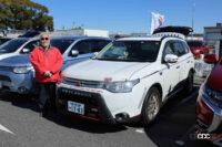 日本アウトランダーPHEV倶楽部を主宰する稲葉茂樹さんは千葉県からの参加