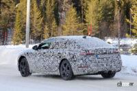 アウディ RS6 e-tron 市販型プロトタイプ スパイショット。リヤビュー