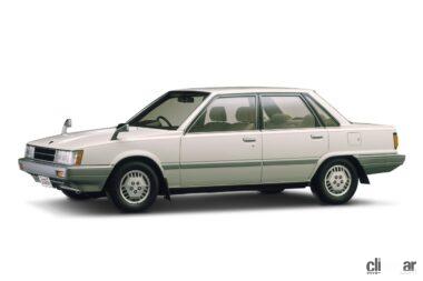 1982年にデビューした初代カムリ。トヨタ初の横置きエンジンFF車