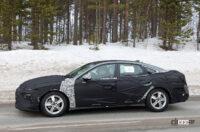ヒョンデ「ソナタ」がモデルチェンジレベルの大幅改良へ。モデル初の全輪駆動採用 - Hyundai Sonata facelift 21
