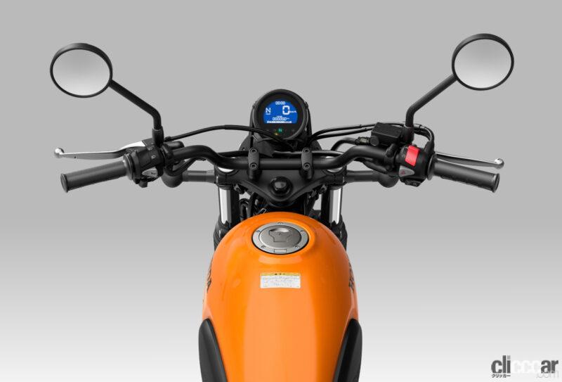 「ホンダが「CL250」と「XL750トランザルプ」を正式発表。オン・オフ両方を走れ、ネオレトロなスタイルの新型バイクに期待できる乗り方は？」の7枚目の画像