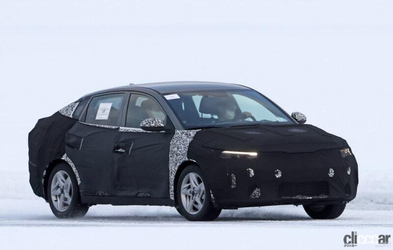 Kia Rio sedan 2 画像|起亜(キア)のコンパクトモデル「リオ」次期型、スリムなDRLを装備