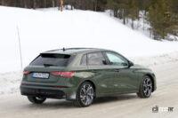 アウディ「A3ハッチバック」次期型を激写！ 　廃止されるA1に代わりエントリーモデルを担う - Audi A3 facelift no camo 11