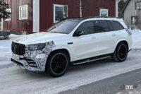 V8に固執するメルセデス・ベンツ最強SUVがこれだ！AMG「GLS 63」改良型をスクープ - Spy shot of secretly tested future car