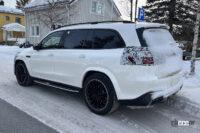 V8に固執するメルセデス・ベンツ最強SUVがこれだ！AMG「GLS 63」改良型をスクープ - Spy shot of secretly tested future car