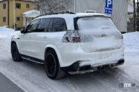 V8に固執するメルセデス・ベンツ最強SUVがこれだ！AMG「GLS 63」改良型をスクープ - Spy shot of secretly tested future car