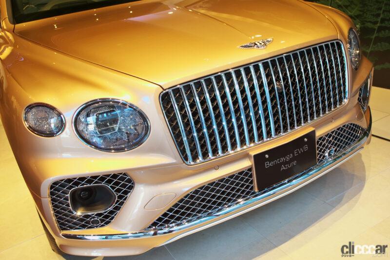 「ベントレー「ベンテイガEWB」はリアシートの乗り心地がファーストクラス。価格は2802万8000円から【新型車発表会】」の19枚目の画像