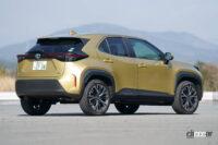 トヨタ ヤリスクロス標準モデルのリヤビュー