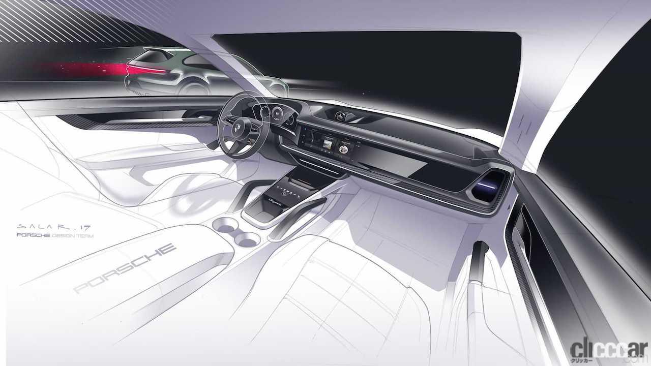 porschecayennefacelift2023interieur5 画像｜ポルシェ「カイエン」改良型、コクピットを公式リーク