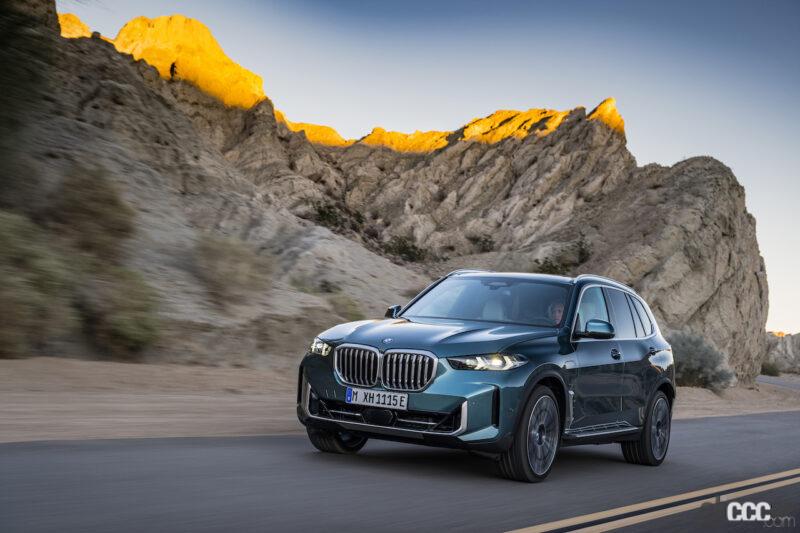 「BMW「X5」一部改良。最新のカーブドディスプレイ装備やPHEV、Mモデルも！」の2枚目の画像